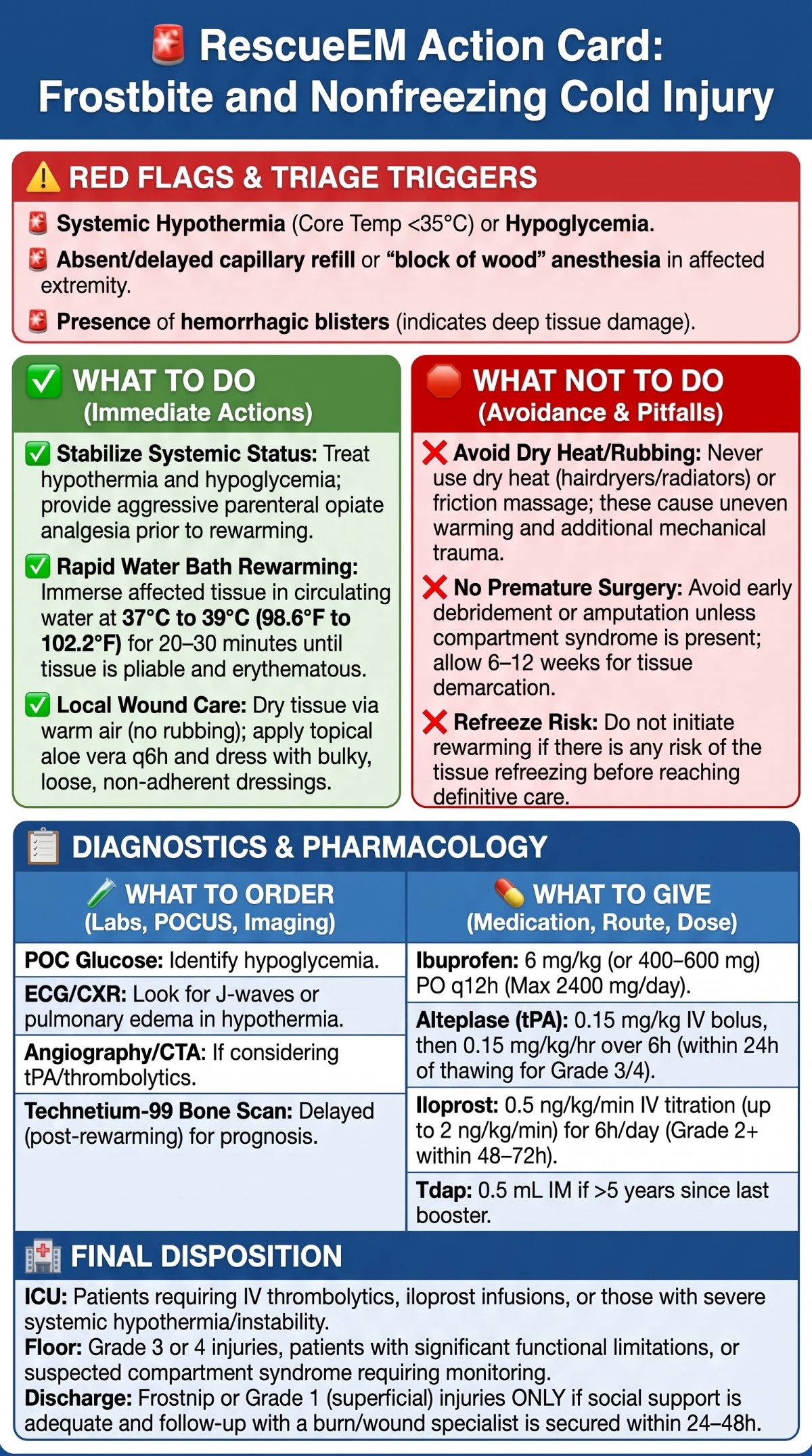 Frostbite and Cold Injury Guide