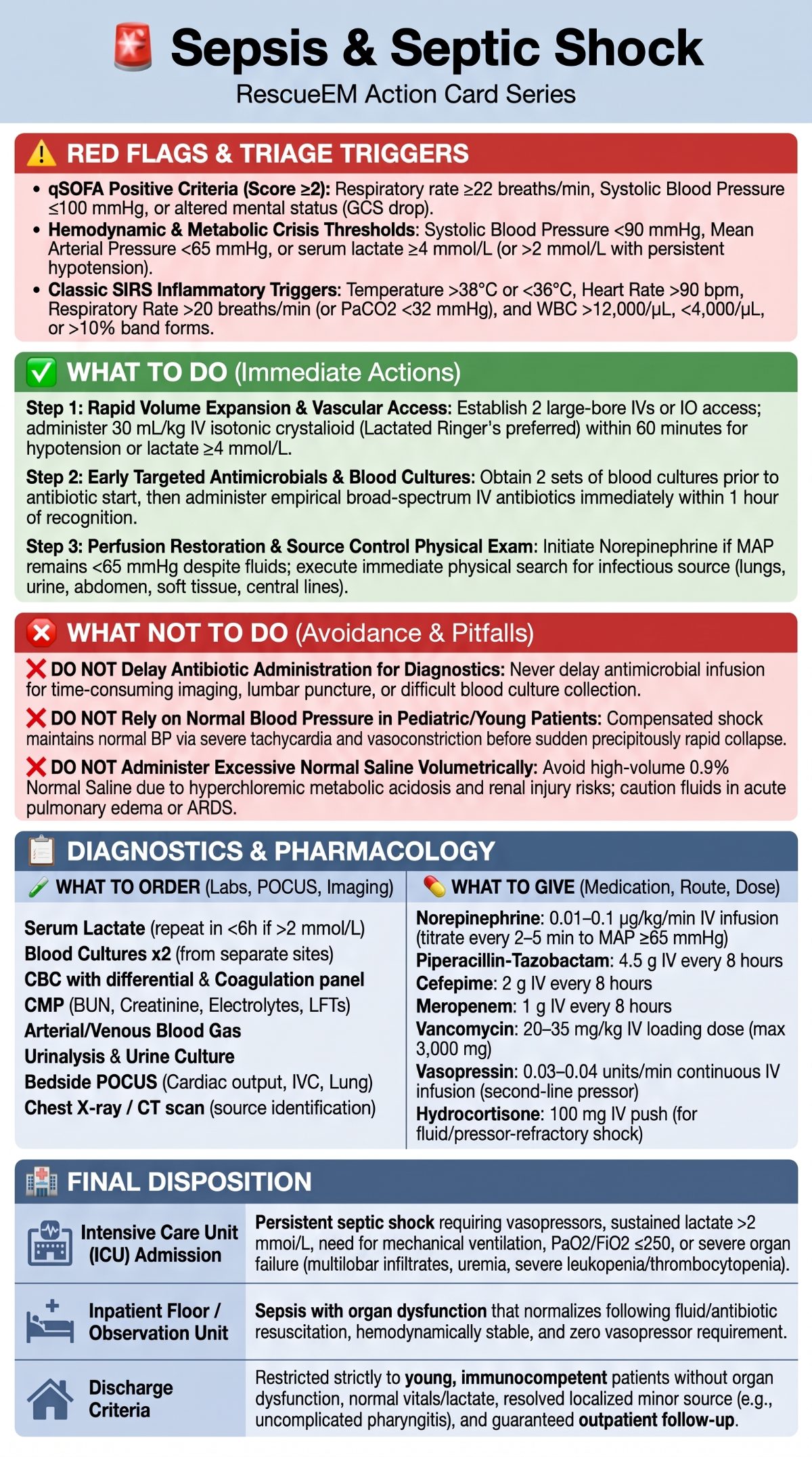 Sepsis and Septic Shock Guide