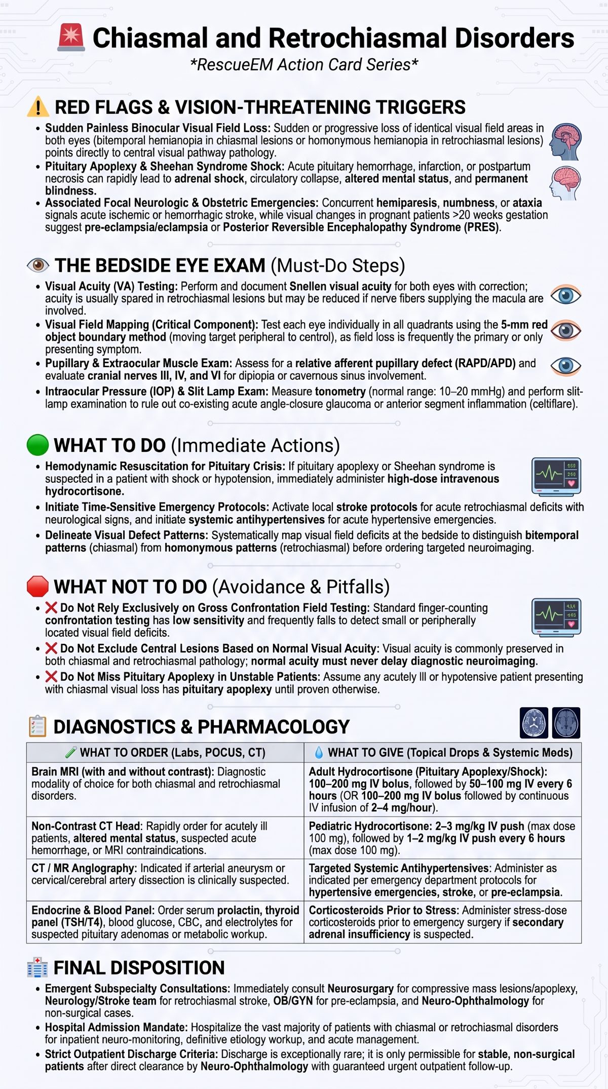 Chiasmal and Retrochiasmal Disorders Guide