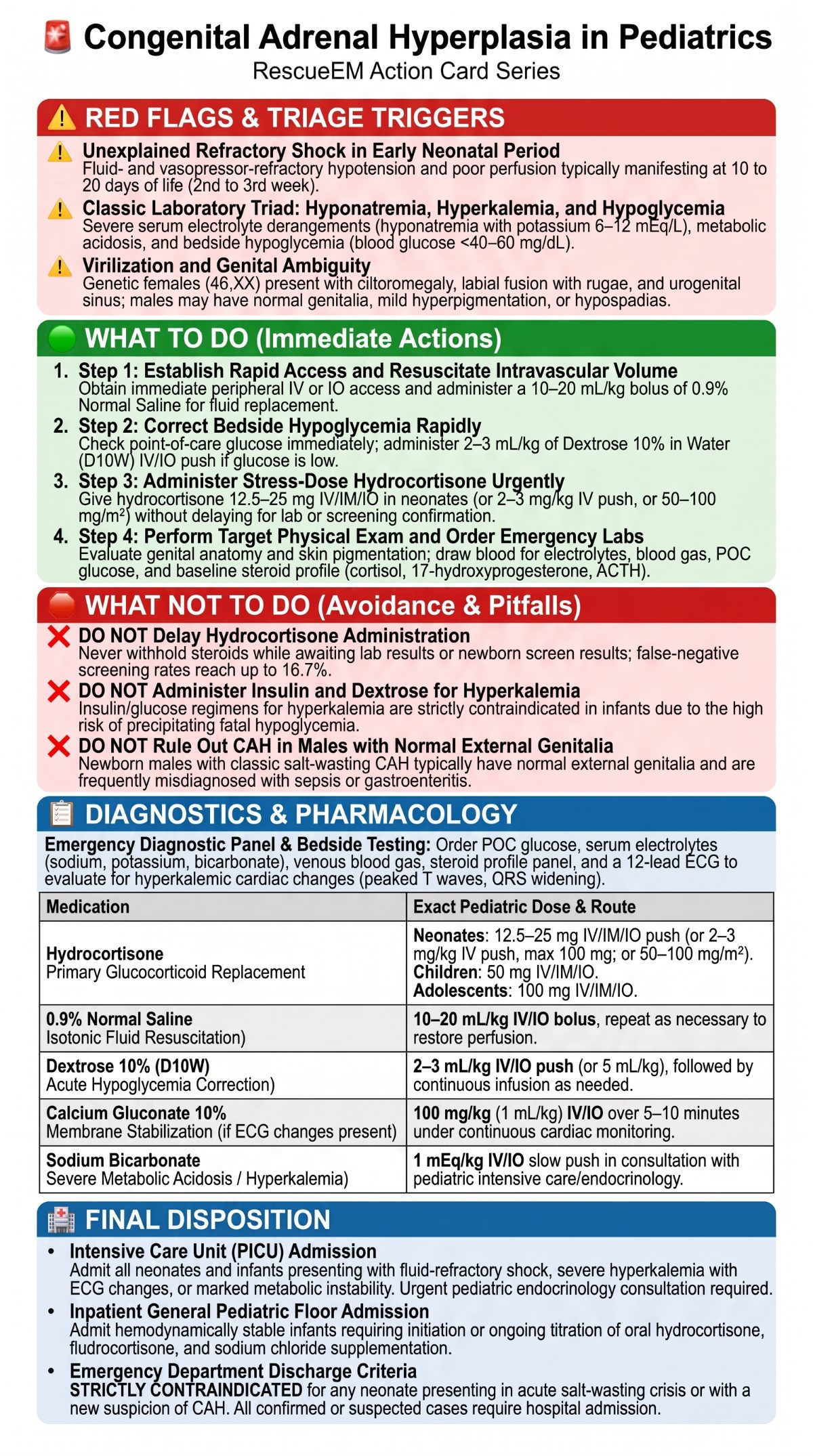 Pediatric Congenital Adrenal Hyperplasia Guide
