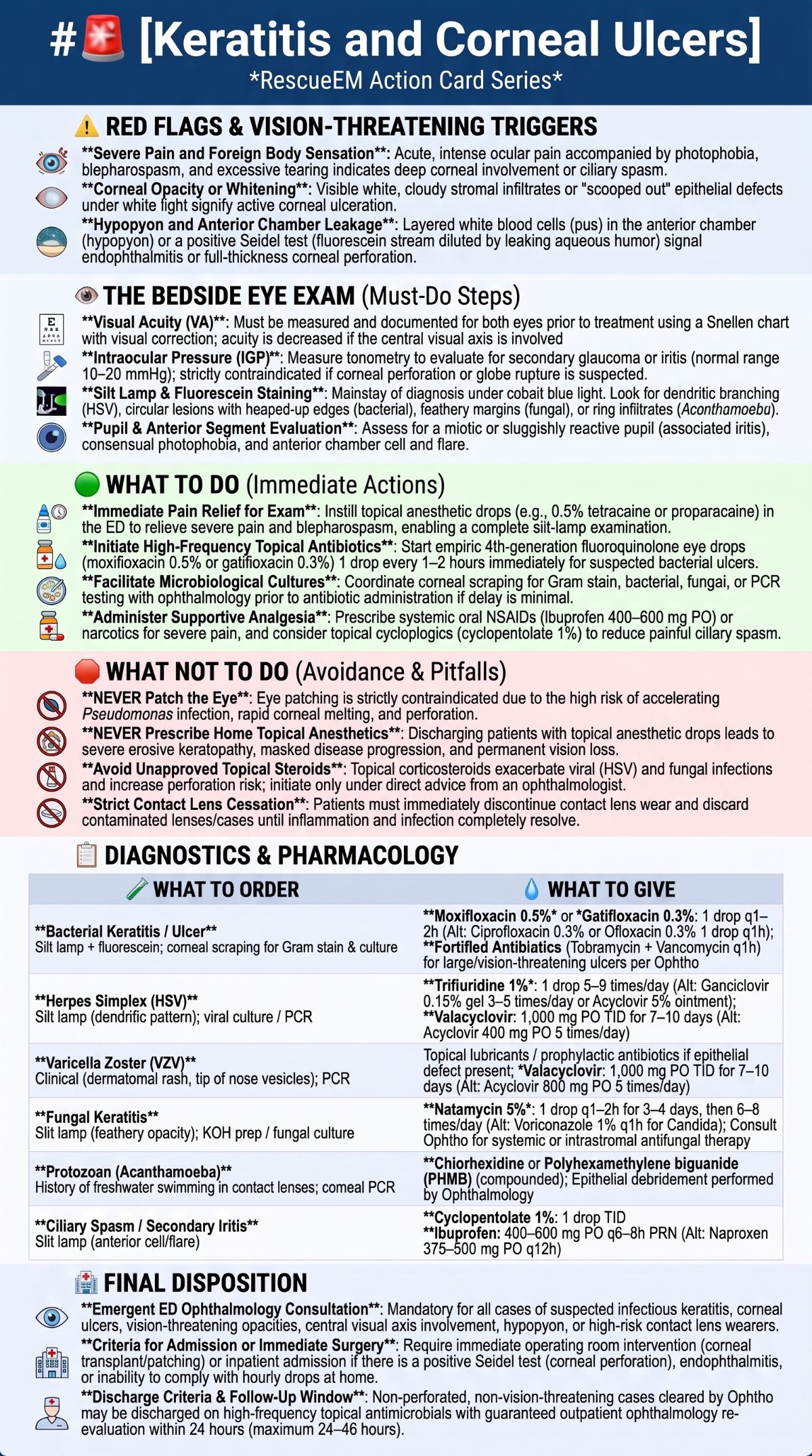 Keratitis and Corneal Ulcers Guide